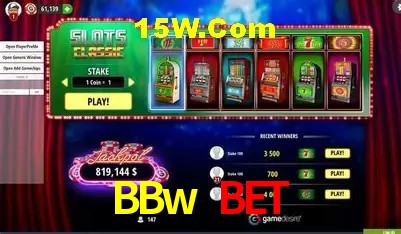 Diretório de Jogos BBw Bet